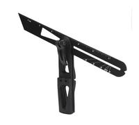 Fafeicy Multi Angle Dovetail Ruler Adjustable Sliding Angle Finder 6:1 8:1 Scales ABS Lightweight Wear Resisting with Lock Handle for Woodworking Softwood Hardwood Projects