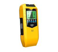 Fafeicy Multifunctional Wall Scanner, LCD Digital Metal Detector Wood Stud Finder with AC Wire Detection and 5-in-1 Modes for Locating Wood Metal Live Wires (Yellow & Black)