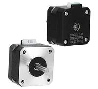 Fafeicy NEMA 17 Stepper Motor 17HS2408S Low Noise High Torque 3D Printer CNC Machine Part with 4 Pin Cable for 3D Printing CNC Robotics Stage Lighting