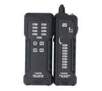 Fafeicy Network Cable Tester, ABS Material Ethernet Wire Tracer with Adjustable Sensitivity and LED Indicator for Home and Office Use