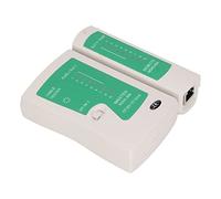 Fafeicy Network Wire Tester Cable Tester RJ45 RJ11 LAN Wire Test Tool with Remote Unit for Long Distance Detection Up to 100 Meters, 1-8 LED Sequential Indication