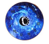 Fafeicy Ocean Wave Drum 10 Inch Sea Drum with Colorful Braided Edges Natural Flowing Water Sound for Relaxation