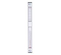 Fafeicy Oil Level Gauge Liquid Level Temperature Meter for Hydraulic Systems with Intuitive Display Self Sealing Valve -10 to 100C 0.1-0.15MPa for Mineral Oil Water Glycol