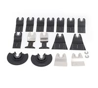 Fafeicy Oscillating Multitool Saw Blades 18-Pack, Universal Fit High