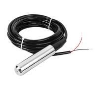 Fafeicy Output Liquid Level Sensor, Water Level Sensor Detector, 24VDC 4-20mA Stainless Steel Liquid Level Transmitter Cable Length 5 Meters, Measuring Range 0-1 Meter