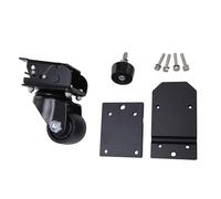 Fafeicy Packout Toolbox Caster Wheel Kit, Steel Construction, Ergonomic Design for Easy Movement, Ideal for Heavy-Duty Tool Transport