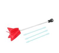 Fafeicy Paint Mixer Drill Attachment, High Efficiency Stirring Tool for Paint Cement Mud, Universal 3/8in Drill Compatible, DIY and Professional Blending Solution (Mixing Bar with Stirring Rod)