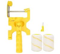 Fafeicy Paint Roller, Plastic Brush Edger, Brush Trimming Color Separation Home Room Wall Ceiling Safe Tool, 30 x 12 x 6.4cm, Row Brushes/Roller Brushes