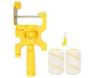 Fafeicy Paint Roller, Plastic Brush Edger, Brush Trimming Color Separation Home Room Wall Ceiling Safe Tool, 30 x 12 x 6.4cm, Row Brushes/Roller Brushes