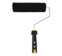 Fafeicy Paint Roller Reusable Washable with Non-Slip Handle for Interior Floor Wall Painting, Stainless Steel ABS Roller Brush for Smooth Coverage and Efficient Application