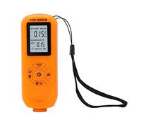 Fafeicy Paint Thickness Gauges, Coating Tester with Digital Display, 3 Units for Automotive & Industrial Manufacturing, Measures 0-2000UM with Data Storage & Auto (Orange)