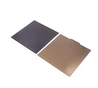 Fafeicy PEI Spring Steel Magnetic Build Plate Spring Steel PEI Bed Platform with Textured Surface for Anet E12 E16 A8Plus ET5 Artillery SW X1 3D Printers