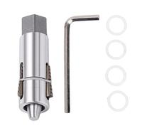 Fafeicy Pipe Valve Broken Screw Extractor, Heavy Duty Thread Removal Tool, for Broken Faucet Valves Water Pipe Repair, 14mm Spiral Extractor with Wrench for Sink Kitchen Bathroom