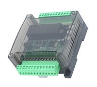 Fafeicy PLC Board Programmable Logic Controller Industrial Control Module with Ladder Diagram Programming for GX Developer FX1N FX2N (with Base None 485)