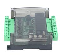 Fafeicy PLC Board Programmable Logic Controller Industrial Control Module with Ladder Diagram Programming for GX Developer FX1N FX2N (board Add 485 communication)