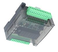 Fafeicy PLC Board Programmable Logic Controller Industrial Control Module with Ladder Diagram Programming for GX Developer FX1N FX2N (with Base Add 485 communication)
