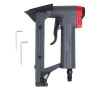 Fafeicy Pneumatic Nailer, Silent Air Nail Gun Tool with 300-Nail Capacity for Photo Frame and Mirror Frame Fixing, 0.4-0.7Mpa Aluminum Nailer Using 15mm 5mm Sheet Nails