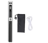 Fafeicy Portable Scanner, Handheld Document Photo Scanner with A4 Scanning JPEG PDF Format, for Business Office Home Use (Silver)