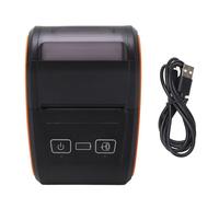 Fafeicy PortableThermal Printer, Fast Printing, Easy Operation, Wide Application, withConnection, Clear Display, Built-in Battery, for Clothing Industry Stores