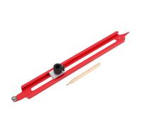 Fafeicy Precise Contour Scribe Tool, Woodworking Profile Scribing Ruler with Adjustable Pencil Holder, for Tile Fitting Laminate Trimming Carpet Cutting Ceramic Mold Creation