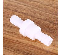 Fafeicy Premium Plastic Check Valve 10mm Inline, Easy Installation for Air Gas Water Valves, 3/8 Check, Made of Durable, Safe Materials, 120°C Temperature, High