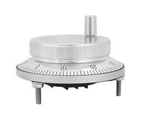 Fafeicy Pulser Handwheel 80mm 6Pin CNC Manual Pulse Generator with 100PPR for Engraving Machining, Metal Encoder Handwheel for CNC Milling Machine and Machining Centers