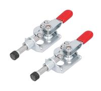 Fafeicy Push Pull Toggle Clamp, Heavy Duty Galvanized Iron for Industrial Welding, Arrow Storage Case Mechanism for Secure Holding in Workshops