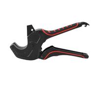 Fafeicy PVC Pipe Cutter Heavy Duty Ratchet Tool Cuts Up to 1.65in 42mm for Cutting PEX PPR PE CPVC Plastic Hoses Rubber Tubing Plumbing