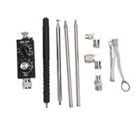 Fafeicy QRP Shortwave Antenna Portable Mini 30W 1.8MHz to 30MHz VHF UHF Adjustable Tuned Aluminum Alloy Steel for Shortwave Aviation