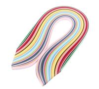 Fafeicy Quilling Paper,Multicolor Quilling Paper, Artsupplies Strips 720 Pcs, 36 Colors, 540mm Length, 3/5/7/10mm Width, Application: Decorative Painting Ornaments, Easy (2)