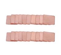 Fafeicy Red Copper Heatsink Shim 20x20mm CPU GPU Thermal Pad, with Exquisite Craftsmanship for Laptop Graphics Card Heat Dissipation (1.0mm)
