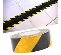 Fafeicy Reflective Safety Warning Tape, Polyester Resin Adhesive Tape
