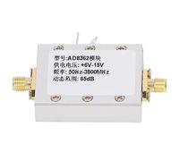 Fafeicy RF Power Meter and RF Signal Detector - 65dB Dynamic Range Logarithmic Amplifier in Aluminum Alloy Housing DC 6-15V