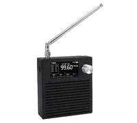 Fafeicy S3 DSP Radio with Antennae 1.9 Inch IPS Screen Full Band AM FM LSB USB Receiver with AGC ATT for Weak Signal Reception Firmware Upgradeable