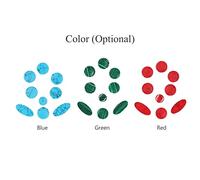 Fafeicy Saxophone Key Buttons Set, Stone Material with Good Hand Feels, Easy to Install, Comfortable Playing Experience for All Musicians