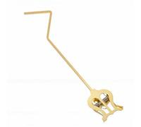 Fafeicy Saxophone Sheet Music Clip Tenor Sax Sheet Music Holder with Square Socket Gold Copper for Alto Tenor Saxophones Marching Band