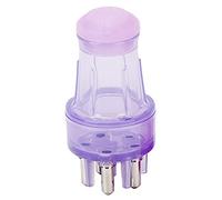 Fafeicy Scalp Oil Applicator Comb, Hair Oil Applicator Comb Prevent Leakage Massage Portable 3ml Capacity Handheld for Liquid (Purple)