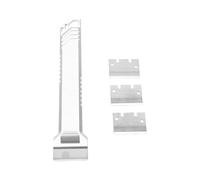 Fafeicy Scraper Kit Fit for Lab 3D Printers Aluminum Handle Scraper Tool with 3pcs SK5 Steel Replacement Blades for Print Bed Cleaning