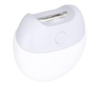 Fafeicy Seniors Electric Nagel Clipper 2 Speed Level Trimmer with Fluorescent Light Indicator, Easy to Use Nail Supply for Older People (White)