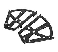 Fafeicy Shoes Drawer Hinge, Black Cold Rolled Steel Flip Rack Hardware for 2 Layers Turning Shoe Dump, 260x240mm Cabinet Hinge to Increase Storage Capacity