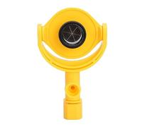 Fafeicy Single Tilt Prism, Land Surveying Accessory for Tunnel Road Monitoring ABS Plastic with 1in Glass -17mm Constant Total Station Prism
