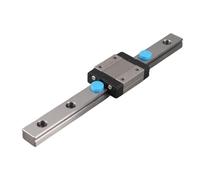 Fafeicy Small LML12B Miniature Linear Guide Rail,12mm Width + Slide Block for Precision Linear Movement, with Lubrication System (150mm)