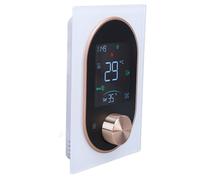 Fafeicy Smart Color Thermostat Programmable Touchscreen Control with Remote APP Operation Energy Saving Mode for Home Office and Mall (Wireless Fidelity, for Tuya)