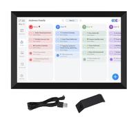 Fafeicy Smart Digital Calendar, 10.1-Inch HD IPS Touchscreen, WiFi Connected, Multi-Platform Sync, Chore Chart and Planner for Family and Office