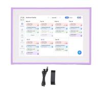 Fafeicy Smart Digital Calendar 10.1 Inch HD Touch Screen Electronic Calendar with WiFi Sync and Family Planner for Home Office Organization