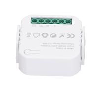 Fafeicy Smart Energy Meter ABS Electricity Consumption Monitor with Dual Direction Tracking Real Time Data Analysis 0.1 to 150A for Home Energy Management Users (Black)