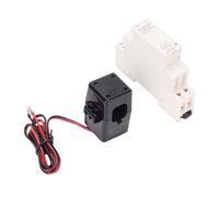 Fafeicy Smart WiFi Power Meter, Energy Monitoring with Mobile APP, DIN Rail Mount, Open Type Transformer, Real Time Usage Data, Works with Smart and Assistant, for Home School Hotel