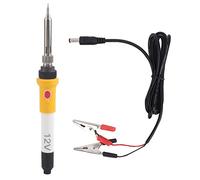 Fafeicy Soldering Iron Kit 60W 12VDC, Electric Soldering Iron Gun, Solder Gun Ceramic Heating Core, with Clip and Power Cable