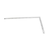 Fafeicy Square Ruler Angle Ruler,Carpenter Framing Protractor Double Sided Imperial Engineers Architects Degree Right Shaped Finder Measurement Template Engineer Measure,24 Inch (500mm*250mm)