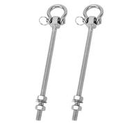 Fafeicy Stainless Steel Swing Hangers 1500LB Heavy Duty, 180mm U Type Swing Hook with Bearings for Porch Hammock Sandbag 2Pcs